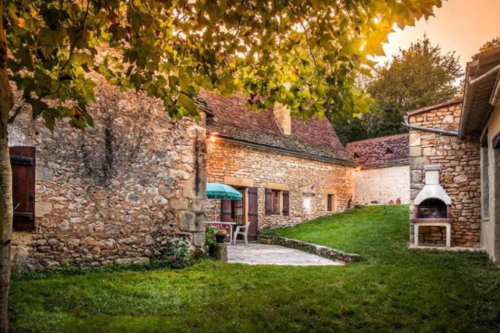 Perigordian Cottage, Large Swimming Pool, Bbq Saint-Andre-d'Allas Екстериор снимка